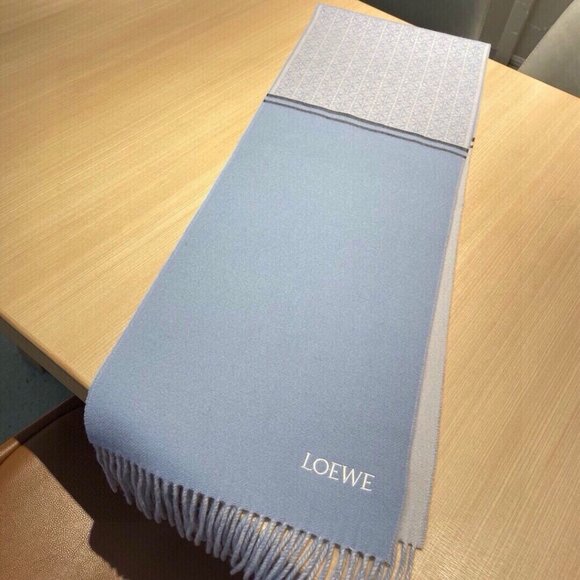 👑👑Loewe blue scarf